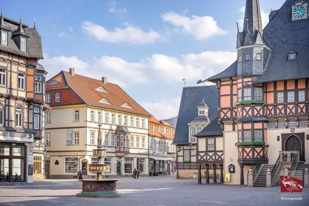 Marktplatz und Rathaus Wernigerode, 2020