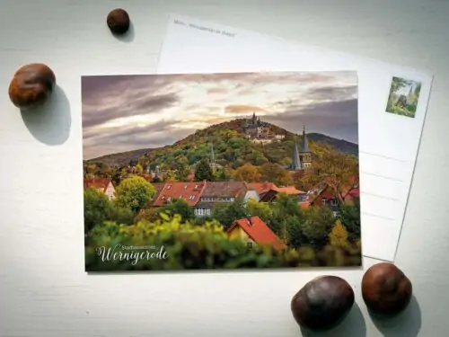Postkarte Wernigerode im Harz
