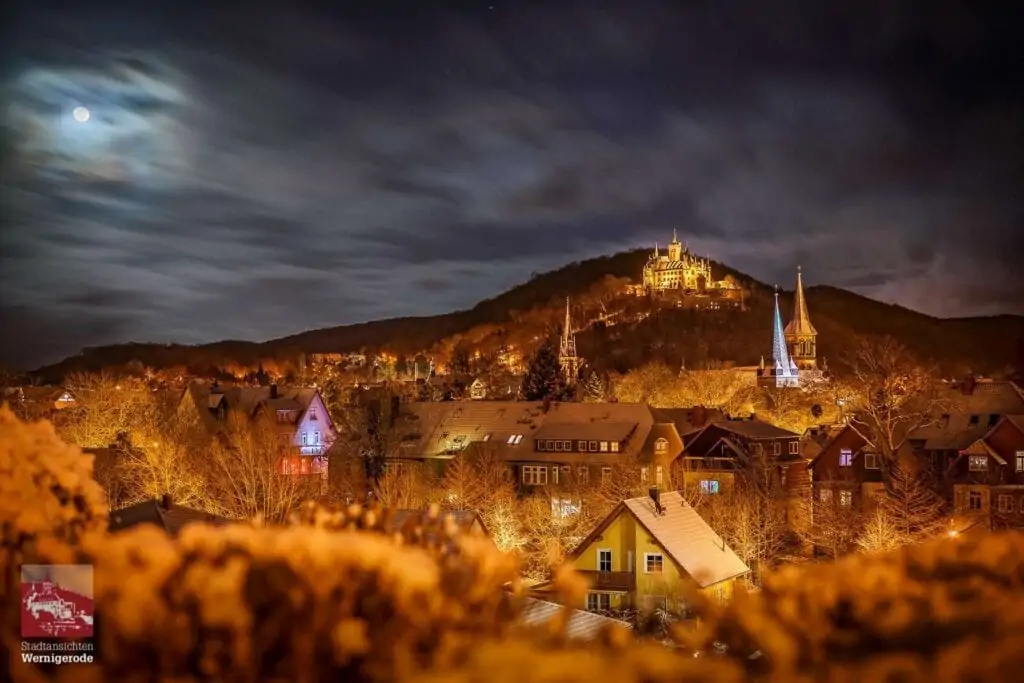 Snow@Night in Wernigerode