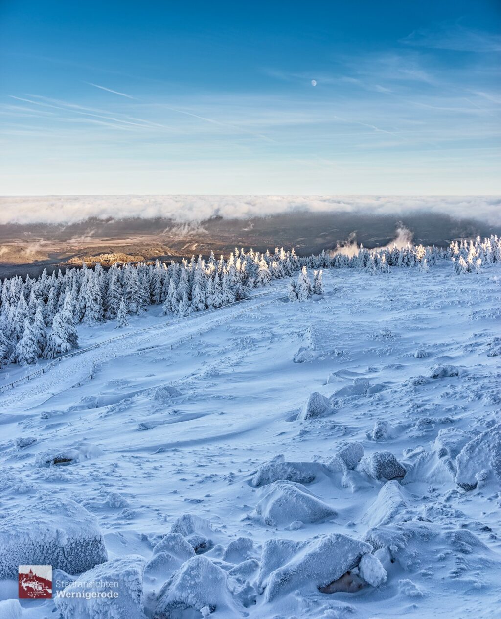 Raureif auf dem Brocken – Harz Raureif auf dem Brocken – Harz