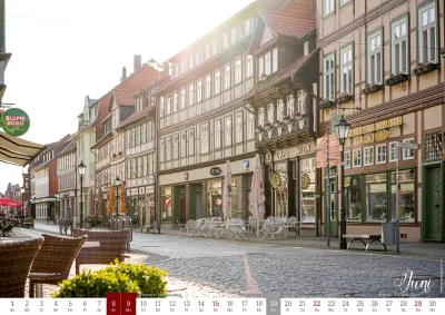 Kalender Stadtansichten Wernigerode 2025 | Breite Straße