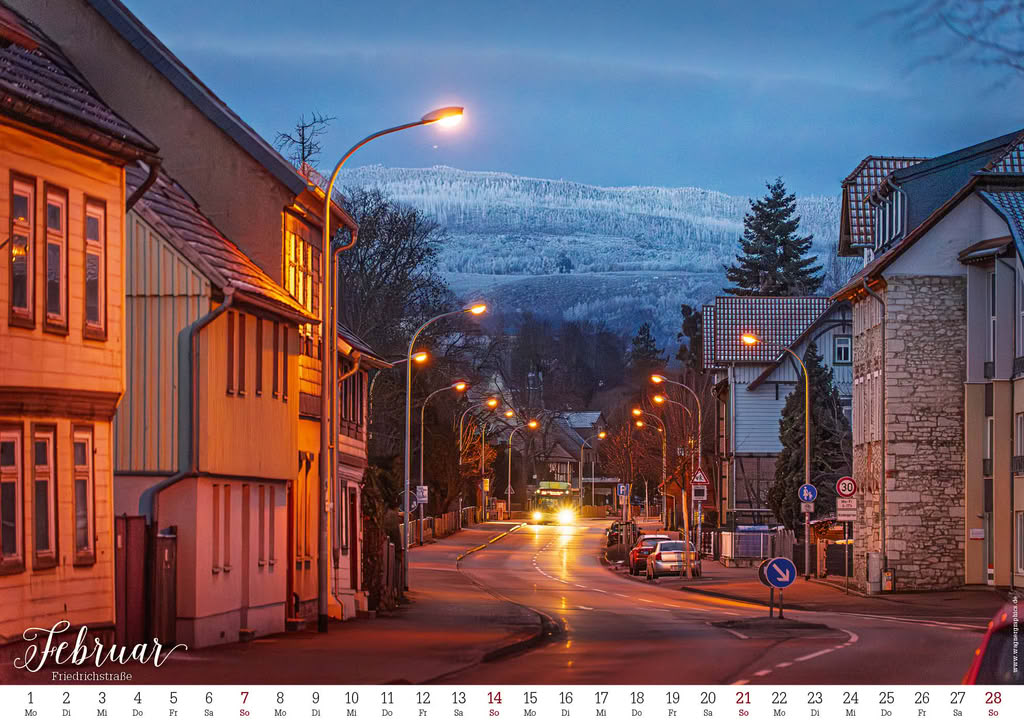 Kalender,Wernigerode,Harz