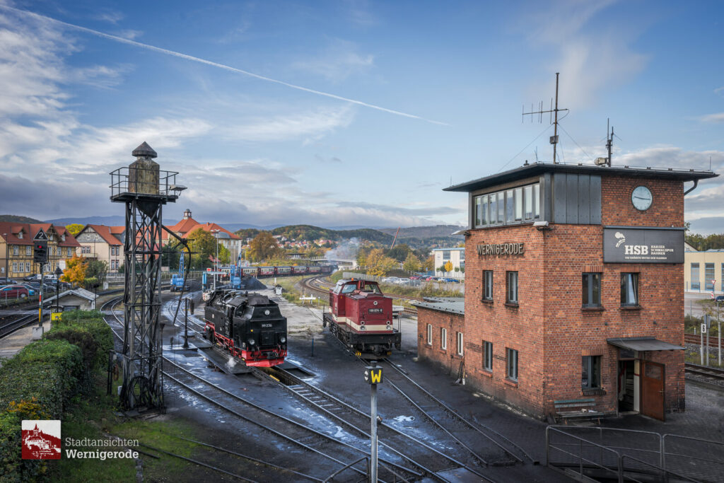 Loks im Bahnbetriebswerk – Wernigerode