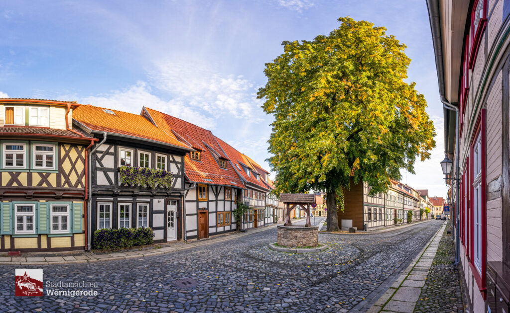 Brunnen unter der Linde – Wernigerode Brunnen unter der Linde – Wernigerode