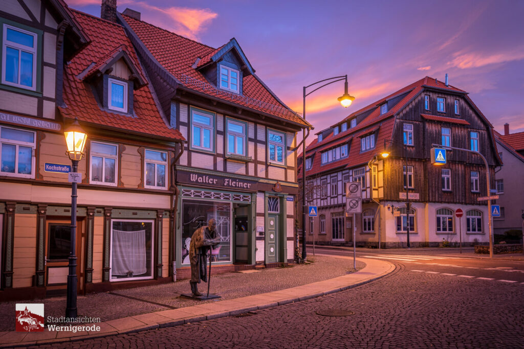 Fachwerk im Abendrot – Wernigerode Fachwerk im Abendrot – Wernigerode