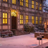 Fachwerkhaus am Winterabend – Wernigerode Fachwerkhaus am Winterabend – Wernigerode