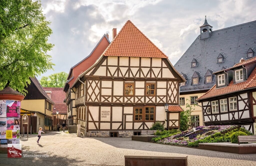 Half-timbered house in summer – Wernigerode