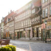Fußgängerzone im Morgenlicht – Wernigerode Fußgängerzone im Morgenlicht – Wernigerode