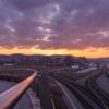 Gleise im Sonnenuntergang – Wernigerode Gleise im Sonnenuntergang – Wernigerode