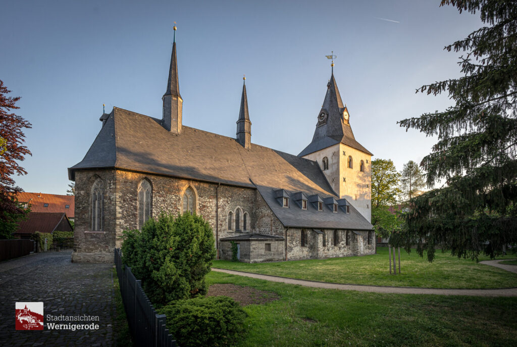Kirche im Abendlicht – Wernigerode