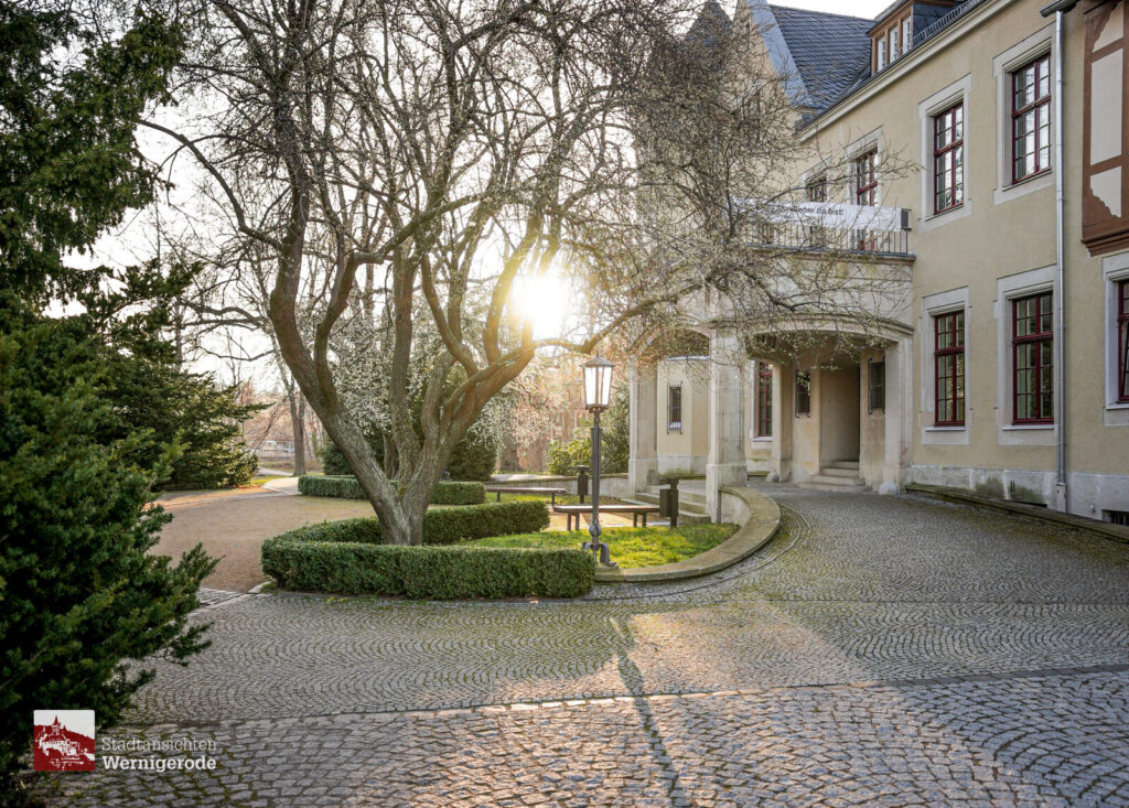 Platz im Gegenlicht – Wernigerode