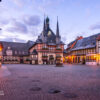Rathaus zur blauen Stunde – Wernigerode Rathaus zur blauen Stunde – Wernigerode