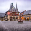 Marktplatz-Panorama am Abend – Wernigerode