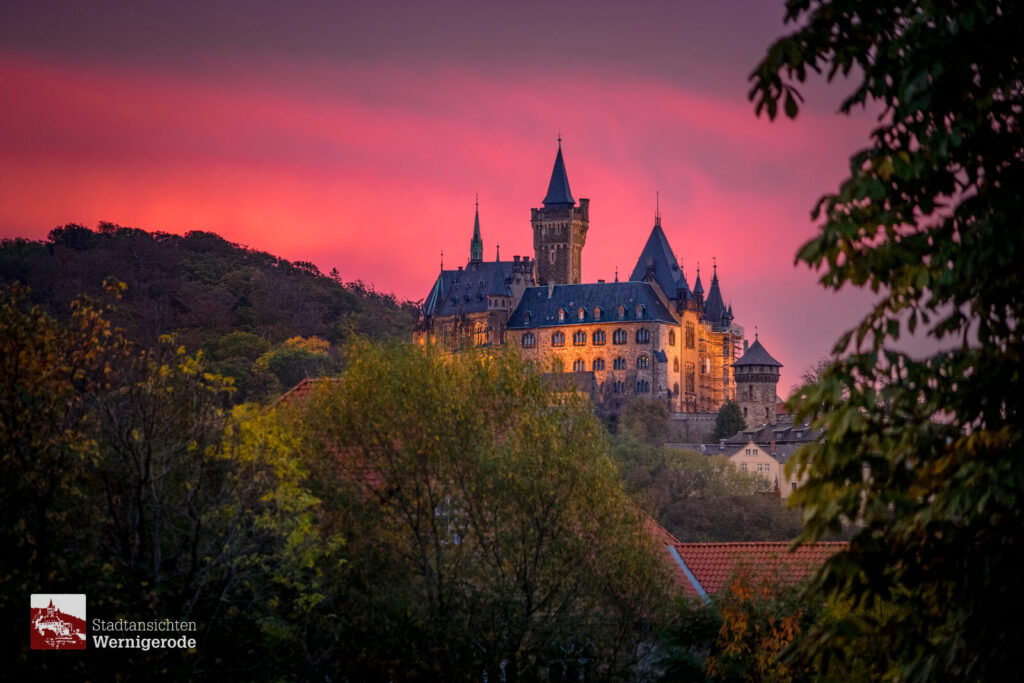 Schloss im Abendrot – Wernigerode