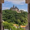 Castle framed by a window – Wernigerode