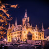 Schloss in der Winternacht – Wernigerode Schloss in der Winternacht – Wernigerode