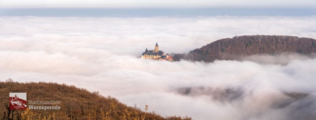 Castle above a sea of fog – Wernigerode