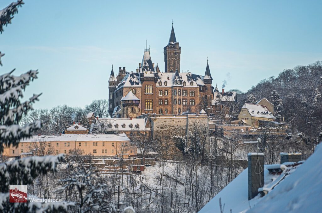 Castle in fresh snow – Wernigerode