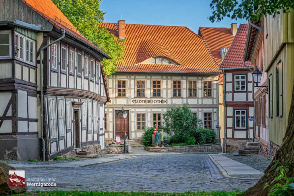 Stadtbibliothek im Sommer – Wernigerode