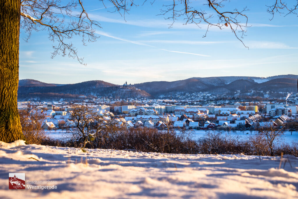 Winterblick über Wernigerode – Wernigerode