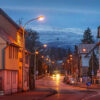 Winterabend in der Stadt – Wernigerode