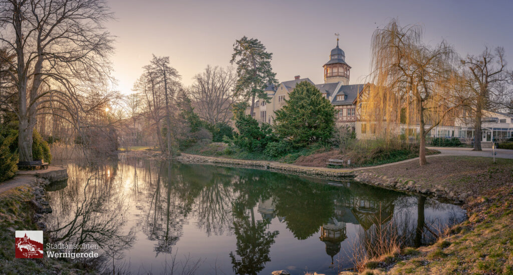 Teich am Campus der Hochschule Harz – Wernigerode Teich am Campus der Hochschule Harz – Wernigerode
