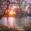 Sonnenaufgang am Teich – Wernigerode Sonnenaufgang am Teich – Wernigerode