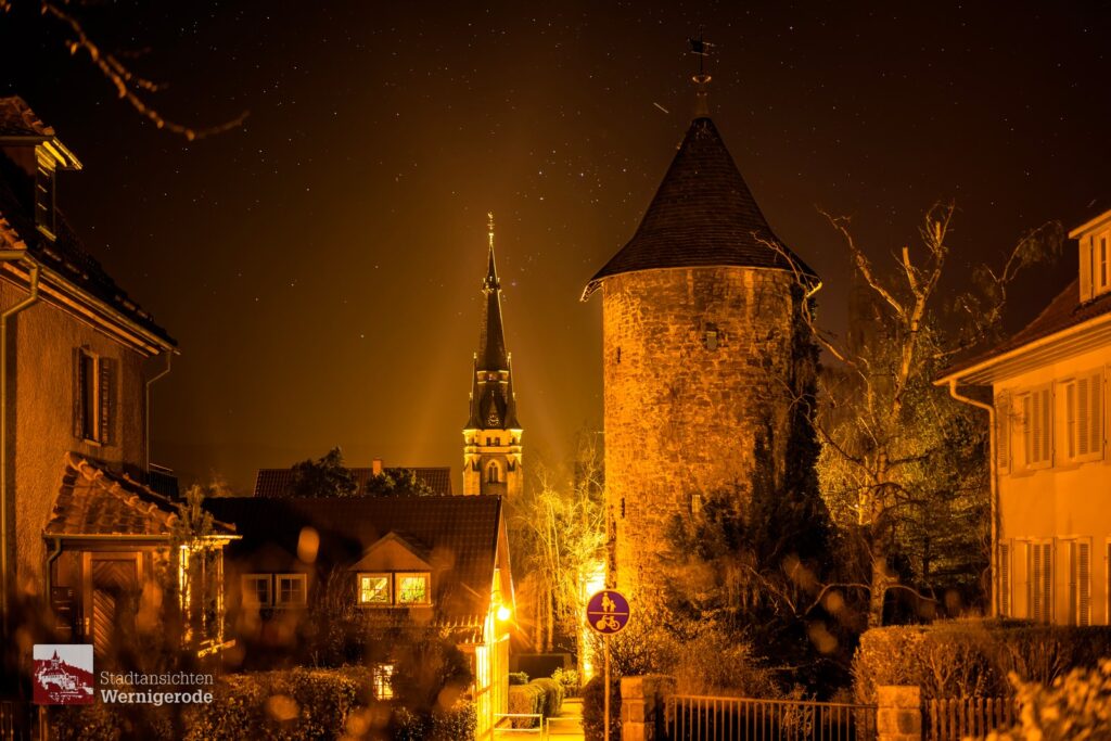 Tower at night – Wernigerode