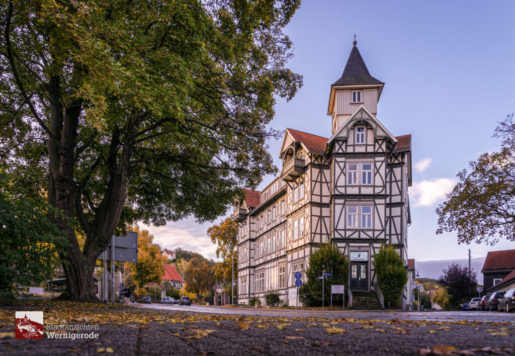 Fachwerkvilla im Herbst – Wernigerode