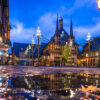 Weihnachtsmarkt im Spiegel – Wernigerode Weihnachtsmarkt im Spiegel – Wernigerode